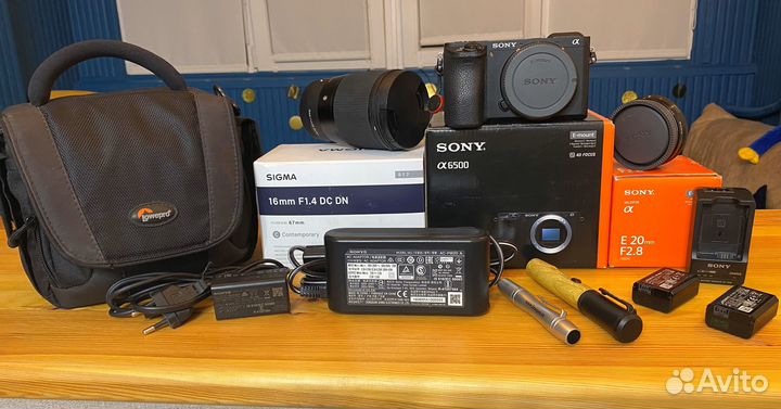 Фотокамера Sony alpha 6500 (ilce-6500 / BQ) body