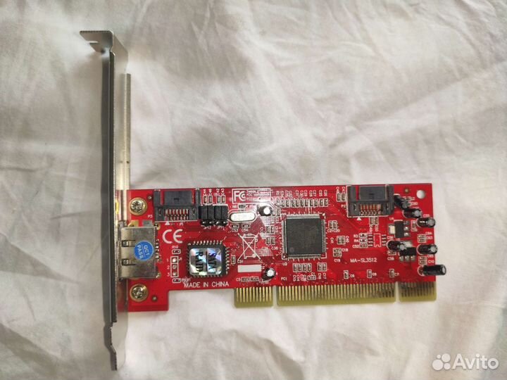 Контроллер PCI SIL3512 raid 1xE-SATA 2xsata