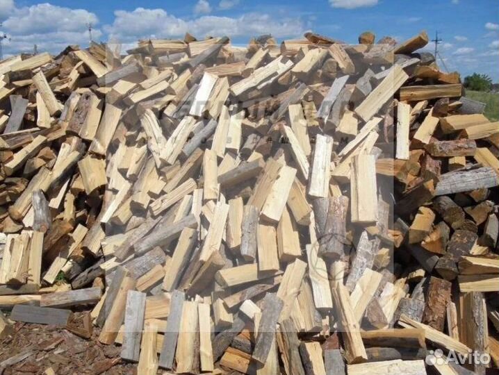 Дрова колотые