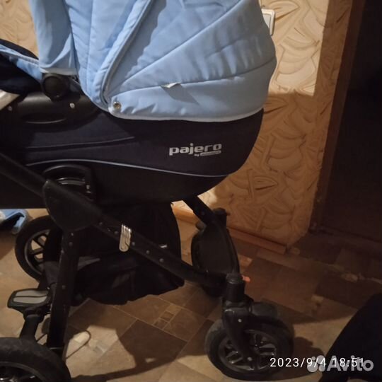 Коляска 2 в 1 adamex pajero