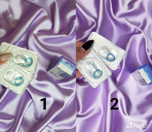 Цветные линзы для глаз