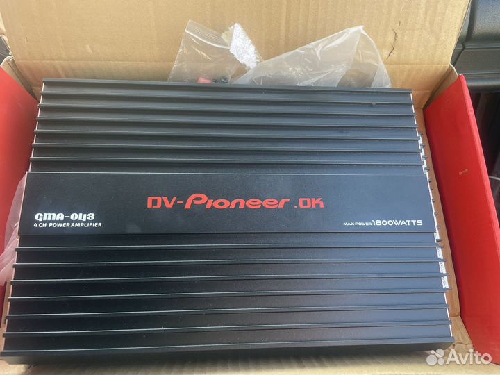 Усилитель pioneer, пищалки