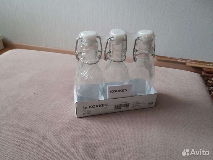 Бутылка с пробкой IKEA