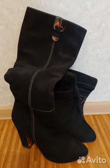 Сапоги чёрные