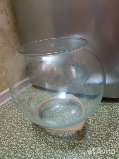Аквариум круглый СССР