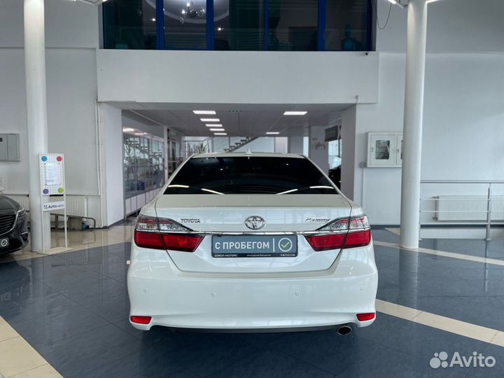 Toyota Camry 2.5 AT, 2016, 77 700 км