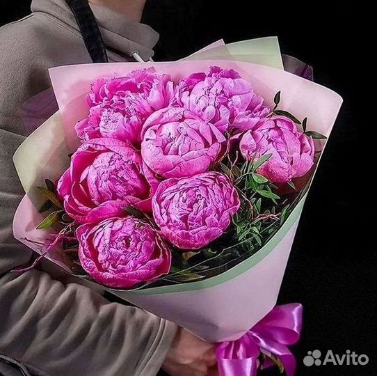 Пионы Цветы Доставка