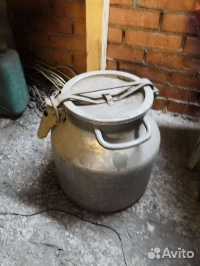 Бидон алюминиевый 30 литров СССР