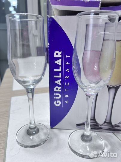 Фужеры для шампанского 6 шт