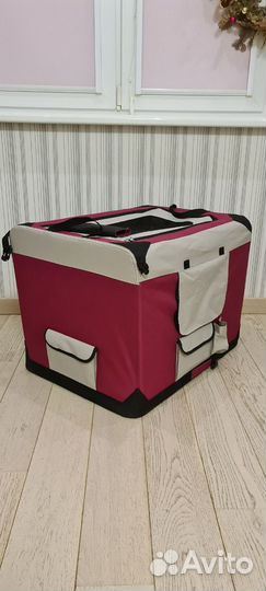 Переноска Ferplast 70x52x52см складная