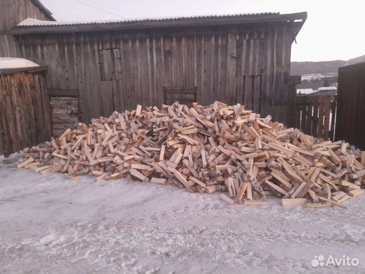 Дрова колотые