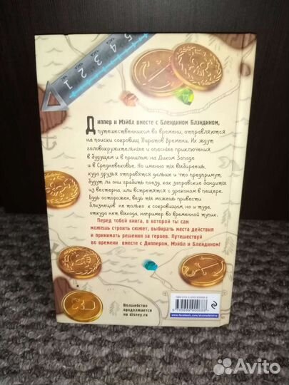 Книга Диппер и Мэйбел сокровища и пираты времени