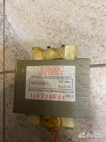 Трансформатор от микроволновки