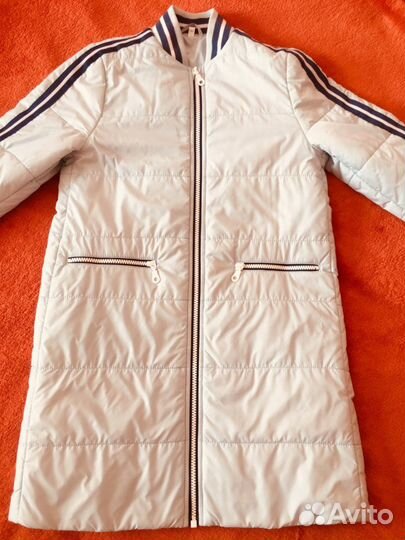 Пальто для девочки 140