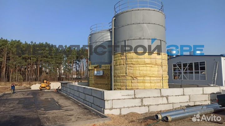 Резервуар вертикальный стальной рвс 1000 м3