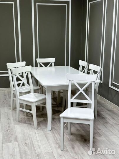 Стол и стулья с доставкой.Оплата при получении