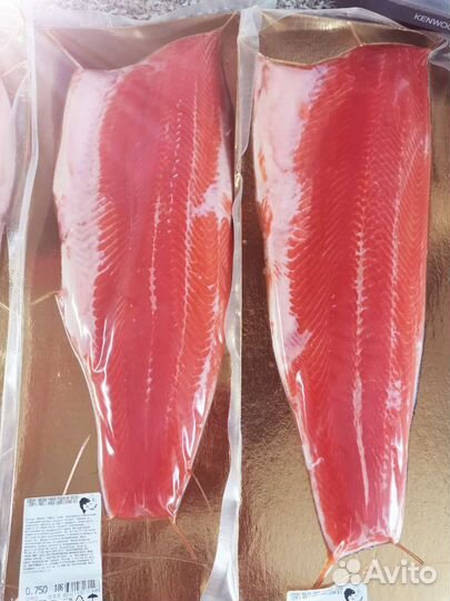 Филе семги слабосоленое