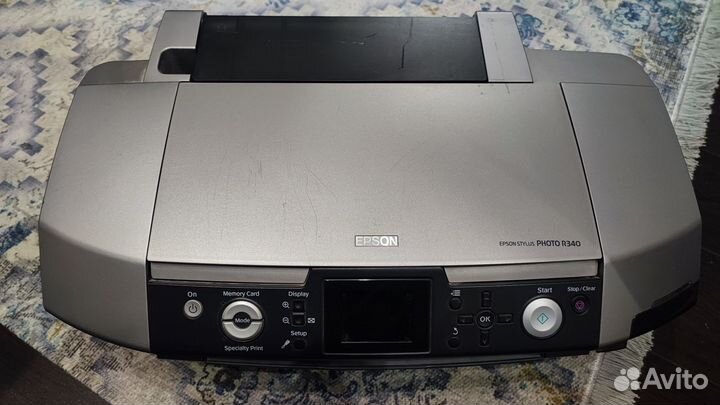 Принтер цветной Epson stylus photo r340