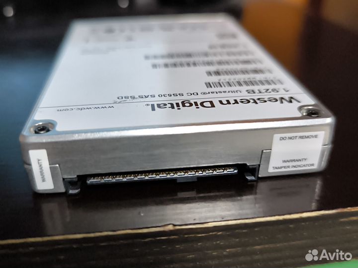 Ssd WD Ultrastar wustr1519ass204 1.92tb