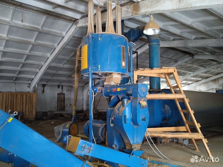 Линия гранулирования древесных пеллет 1500 кг/час