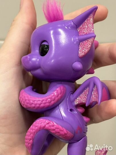 Интерактивный фиолетовый дракон