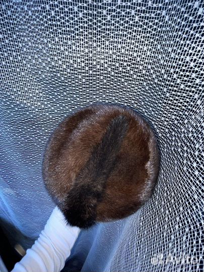 Норковая шапка новая