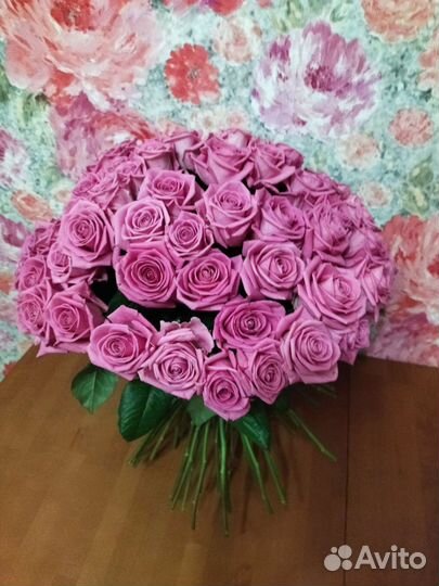 Роза 55, 101 букеты-гиганты