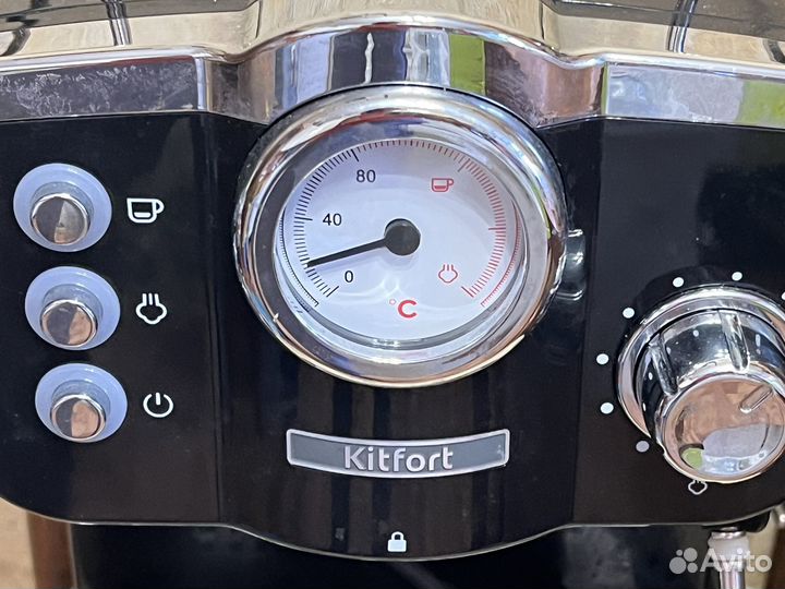 Кофемашина kitfort кт-739 рожковая