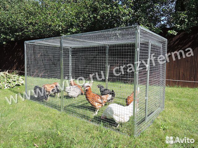 Сетчатый Выгул для птицы 