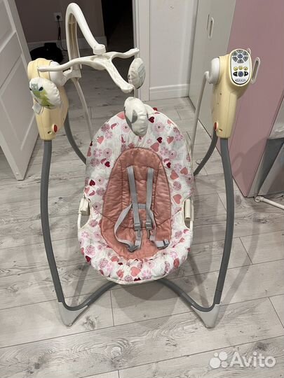 Электронные качели graco