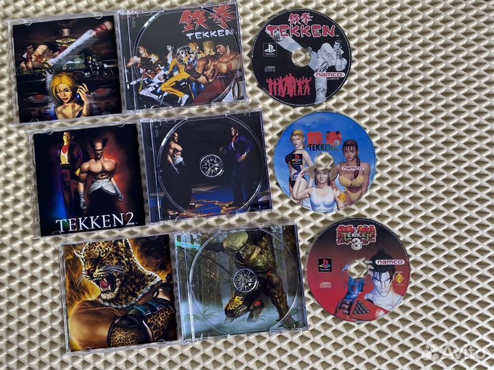 Tekken для ps1 пс1 коллекция