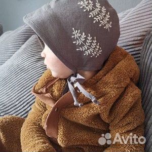 Чепчик из льна