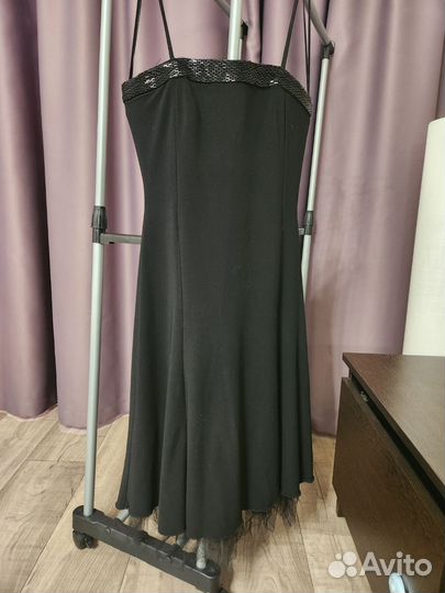 Платье женское 42 44 черное вечернее