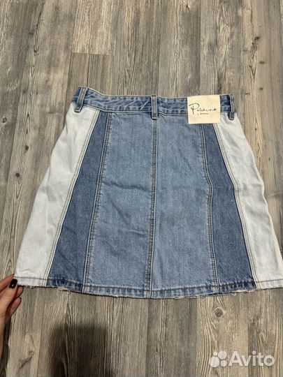 Юбка stradivarius джинсовая 36 размер