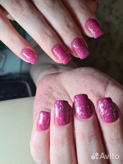 Маникюр и педикюр с покрытием гель лак