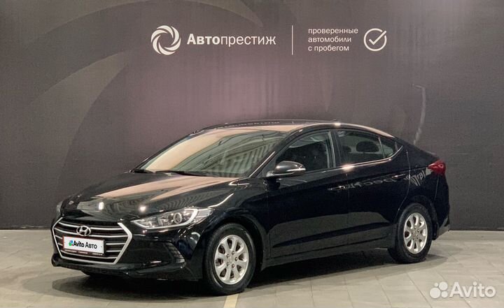 Hyundai Elantra 1.6 AT, 2018, 68 000 км