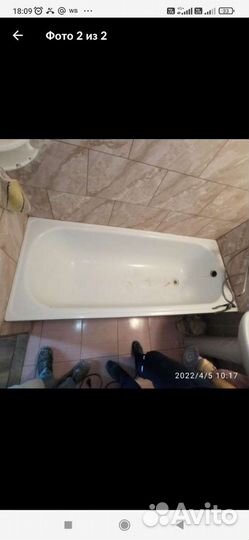 Реставрация эмали ванн наливным акрилом. Гарантия