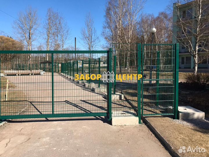 3D cетка Гиттер сварная для забора, Медведовская