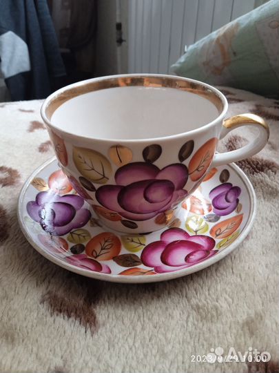 Чашка с блюдцем СССР