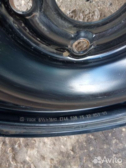 Диски штампов р 16 5/114.3