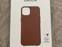 Кожаный чехол iPhone 13 Pro (Native Union)