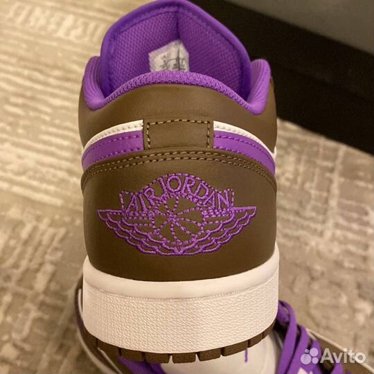 Air Jordan 1 low purple mocha