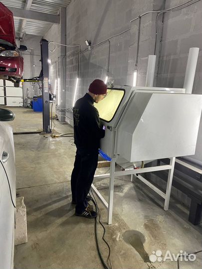 Мойка Деталей аквабластинг