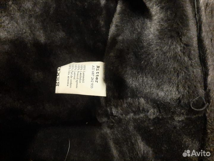 Дубленка мужская натуральная кожа 56 новая
