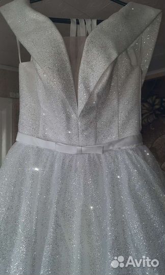 Свадебное платье 44 48 пышное