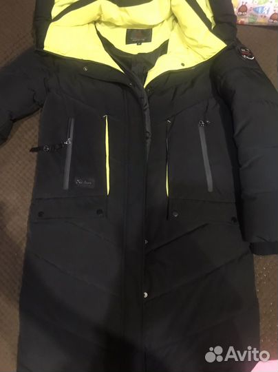 Пуховик зимний женский 44 46