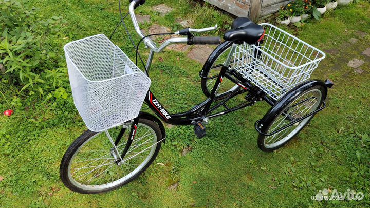 Трехколесный велосипед для взрослых