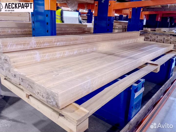 Планкен 20*120*4000 мм сорт B лиственница