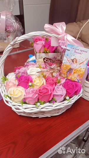 Цветы из мыла,ручной работы.А наличии и на заказ