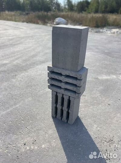 Блоки керамзитобетонные 190х290х390